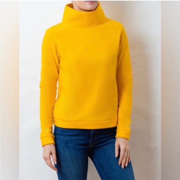 Dudley Stephens Sweaters - Dudley Stephens Cobble Hill Mock Neck Fleece Sweater